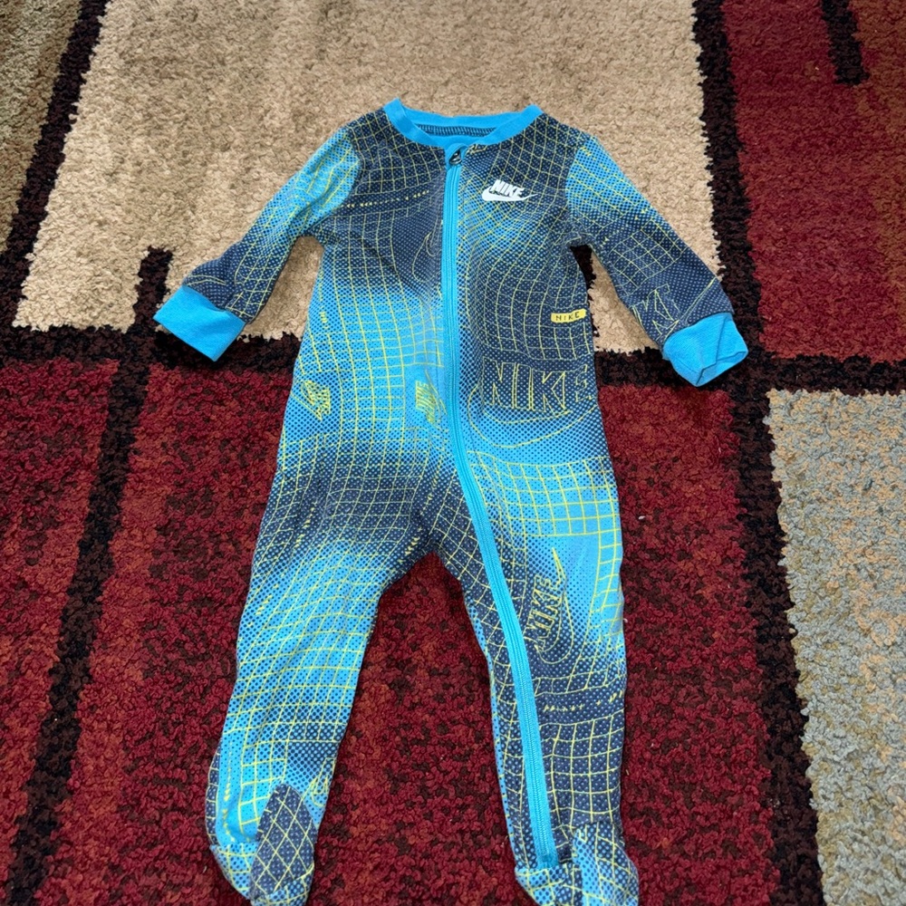 Nike Kids One Piece in Blue and Yellow